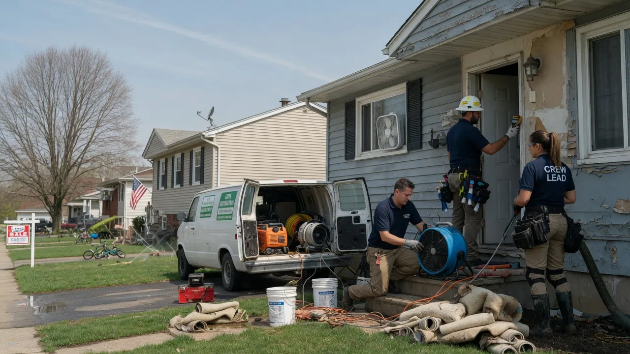 Flood Cleanup in Middletown, DE near me