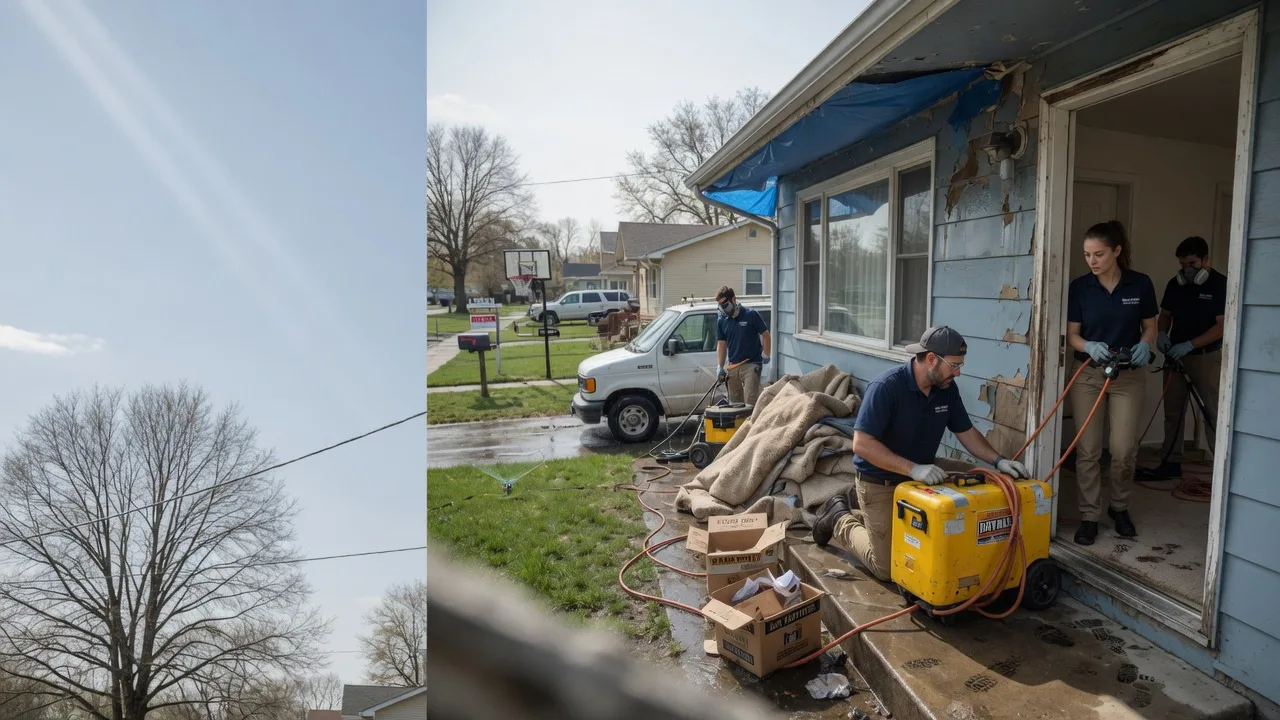 Basement Flood Cleanup in Middletown, DE near me